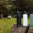 thumbnail image 3 of CamelBak eddy+ Bouteille d'Eau avec Paille 32oz - Acier Inoxydable Isolé, Dune, 3 of 7