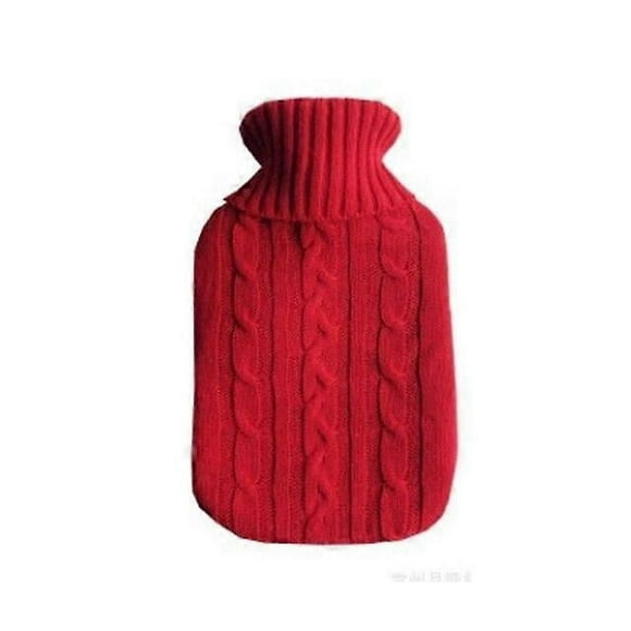 Warm Protective Heat Preservation Cover Safe Hot Water Bottle Removable Knitted Cold-proof Washable Large Winter Protective Case