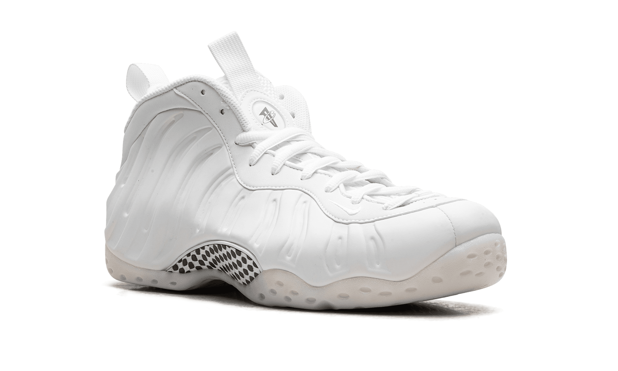 NIKE MENS Air Foamposite One "Triple White" HJ5195 100 HJ5195 100 from Stadium Goods