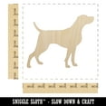 thumbnail image 2 of Weimaraner Dog Solid Wood Shape Unfinished Piece Cutout Craft DIY Projects - 6.25 Inch Size - 1/4 Inch Thick, 2 of 7
