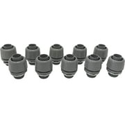 Sealproof 3/4-Inch Non-metallic Liquid Tight Straight Electrical Conduit Connector Fitting, UL Listed, 3/4" Dia, 10-Pack