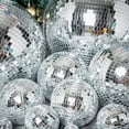 thumbnail image 6 of Efavormart 24" Groovy Glass Mirror Disco Ball Party Decoration for Wedding Event Birthday Party, 6 of 9