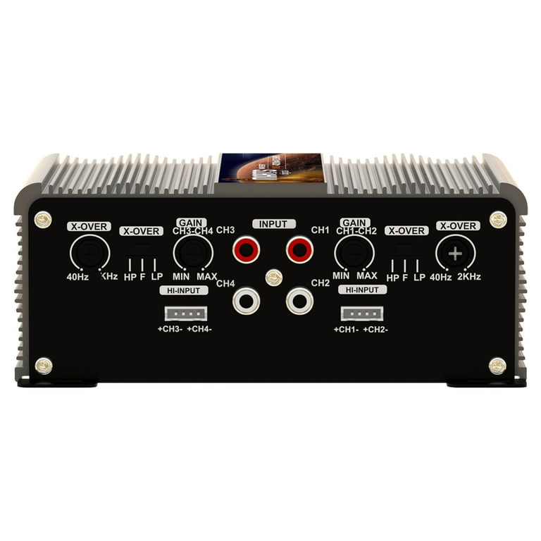 Marts Digital 4 Ch Amplifier Full Range Class D Compact 400 W 2 ohm  MXS-400x4-2