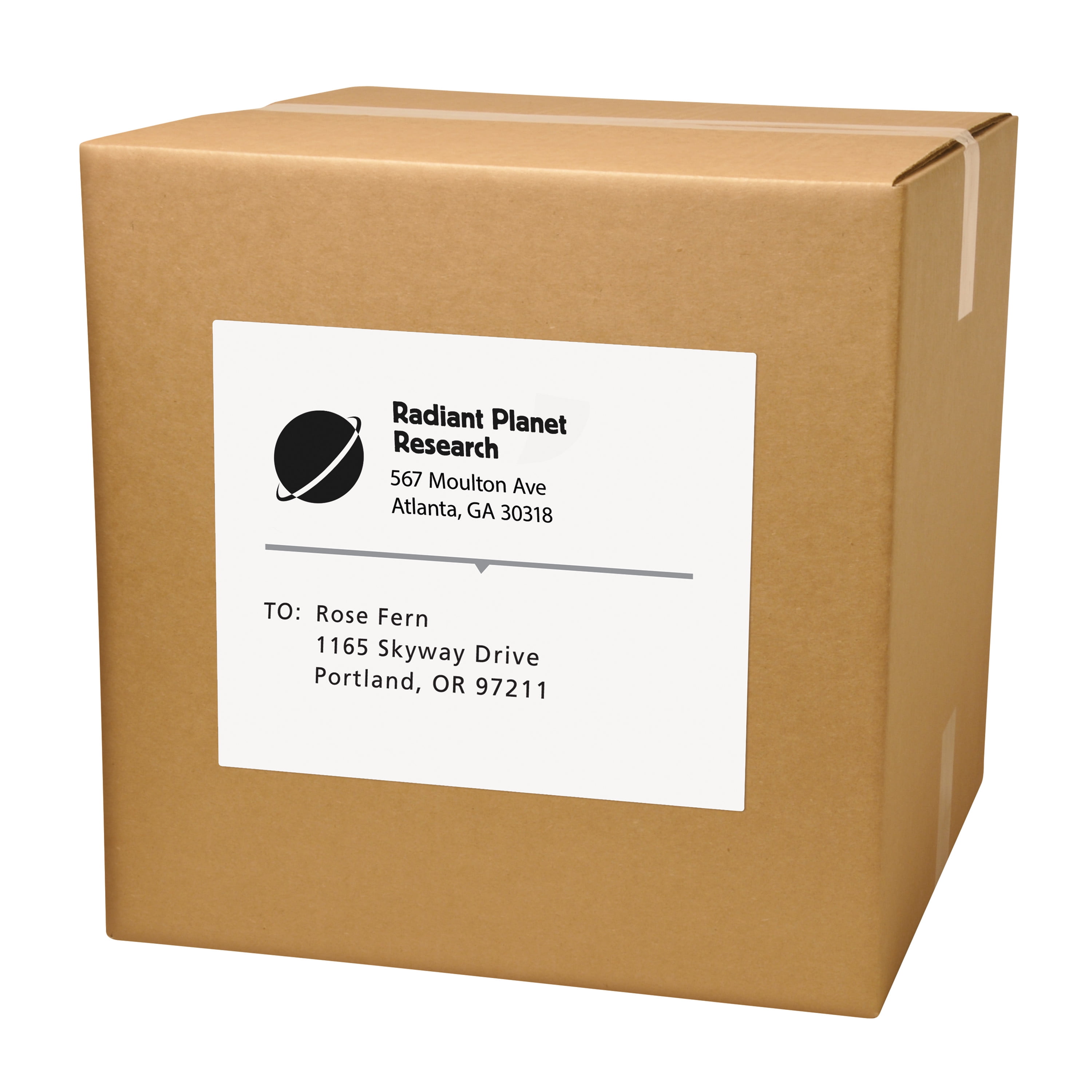 Avery Shipping Labels for Copiers, 8-1/2" x 11", 100 Labels (5353)