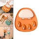 thumbnail image 3 of Soporte para tapa de olla con forma de pata de gato, soporte para cucharas y pinzas, apto para lavavajillas, para el hogar naranja, 3 of 9