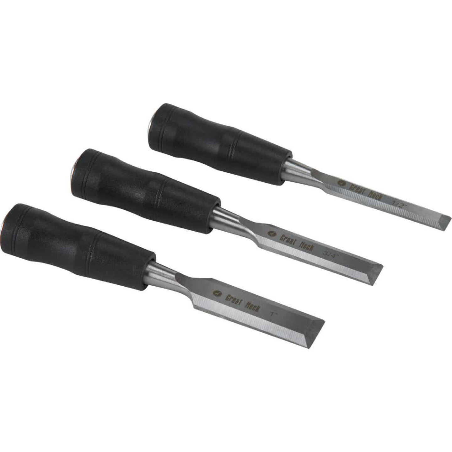 Great Neck Wood Chisel Set (3Piece)