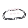 thumbnail image 3 of Tren de juguete giratorio de sushi, tren de juguete giratorio, modelo de simulación de tren de sushi, bandeja para servir sushi para regalos de fiesta 3 secciones, 3 of 10