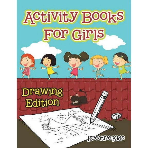 Activity Books For Girls Drawing Edition, (Paperback)