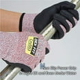 thumbnail image 6 of DEX FIT CRU553 Red Level 5 Cut Resistant Gloves (Power Grip, Durable Foam, Large) - 1 Pair, 6 of 6
