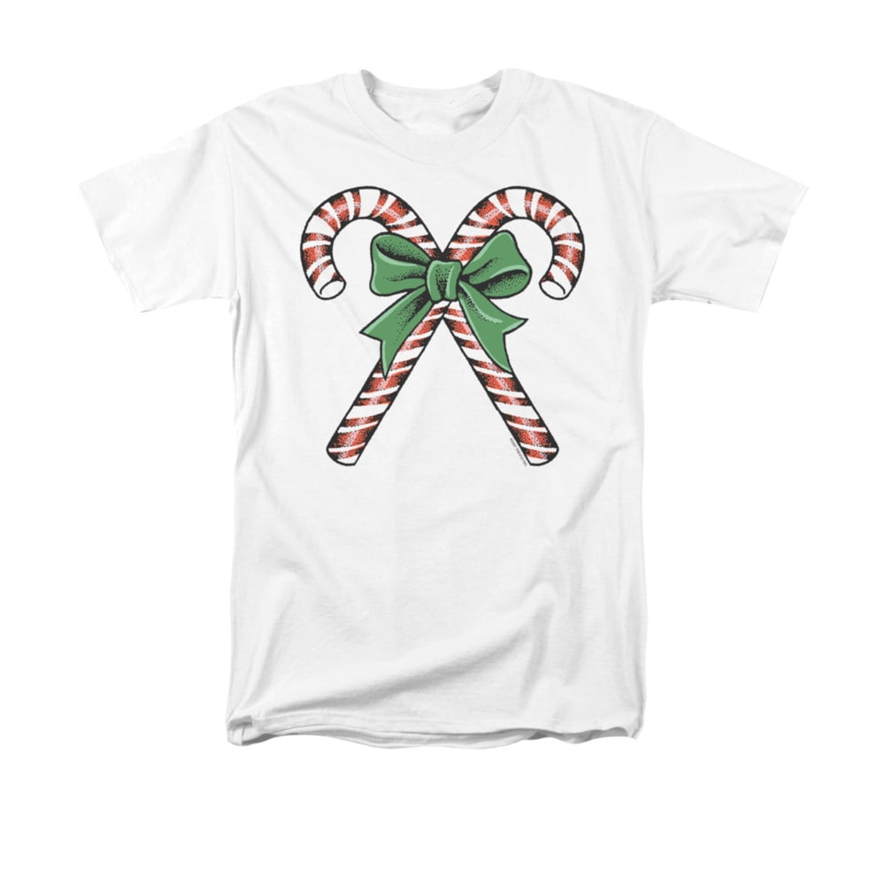 Unknown Christmas Candy Canes Santa's Candies Christmas Print Adult T
