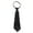 Black, variant on Men Tie Shiny Sequin Formal Business Style Adjustable Elastic Band Lightweight Suit Coat Waistcoat Performance Stage Show Necktie