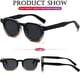 thumbnail image 4 of Gafas de Sol Retro AIEYEZO Cuadradas con Montura Gruesa UV400 Unisex, 4 of 6