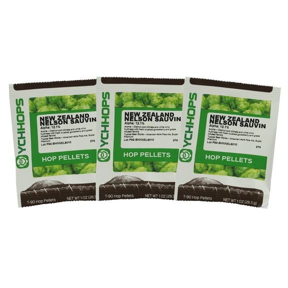 New Zealand Nelson Sauvin Hop Pellets 3 oz.