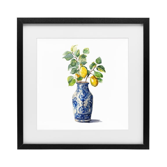 Stupell Industries Vase Of Sunshine Black Framed Print Under Glass, design by Svetlana Aleynikova