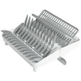 thumbnail image 2 of Smart Design Collapsible Dish Drainer Rack, 15.5" L x 14.5" W x 6.5" H, White, 2 of 7