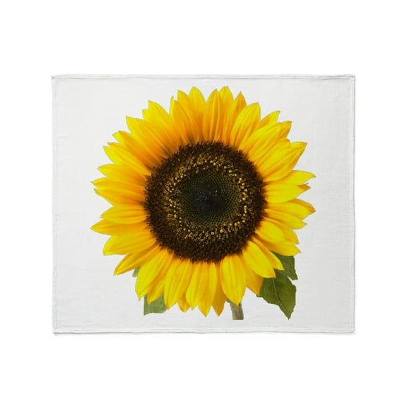 CafePress - Sunflower Throw Blanket - Soft Fleece Throw Blanket, 50"x60" for All Ages