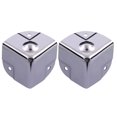 thumbnail image 1 of YSNOOWE 4Ud Protector De De Caja En Inoxidable Plata Para Muebles Y Mesas, 1 of 8
