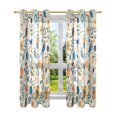 thumbnail image 7 of Yayeee Window Curtains Light Filtering 63"x42" Grommet Panel Pair Home Living Room Decor, Cute Animals, 7 of 7