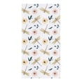 thumbnail image 3 of Flower Green Leaf Dragonfly Kitchen Towel Cleaning Cloth Microfiber Soft Household Super Absorbent Dish Washing Cloth, 3 of 7