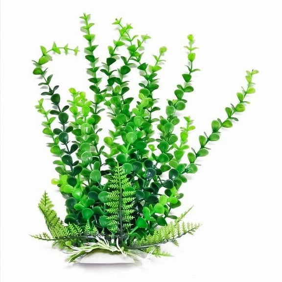 Elodea Aquarium Plant With Weighted Base Green 9 Inch