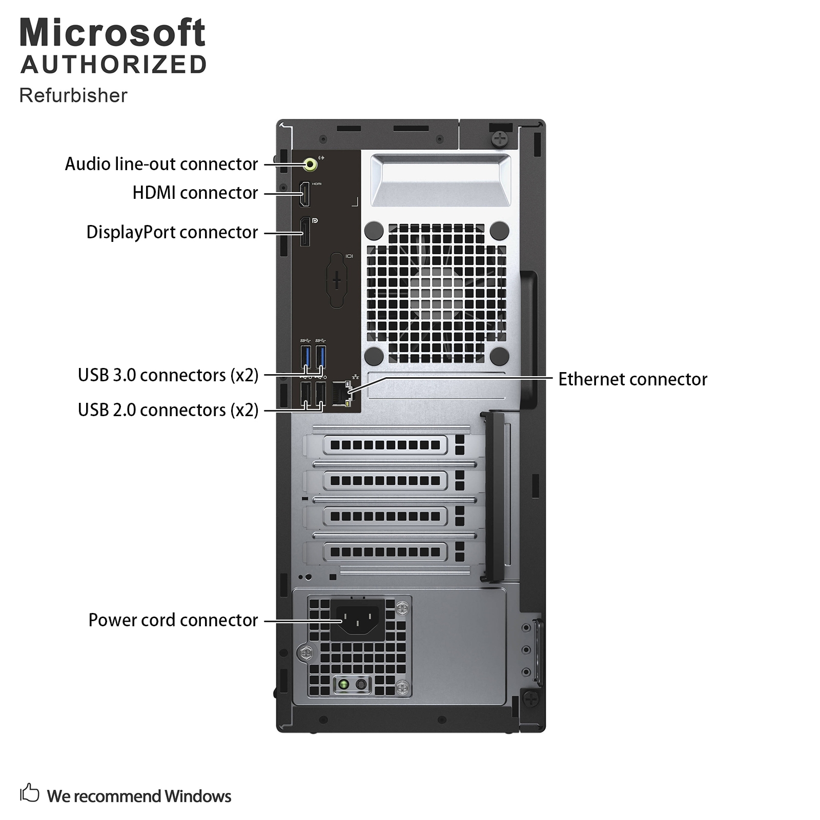 Dell OptiPlex 3050 Tower High Performance Business Desktop