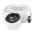 thumbnail image 1 of 45X Magnifying Glass, Zoom LED Lighted Magnifying Glass, Lightweight Jewelry For Currency Detection Industry Geology Circuit Board, 1 of 8