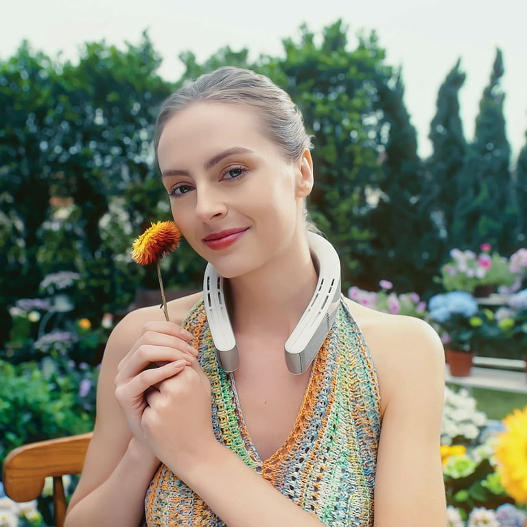 TORRAS Portable Neck Fan, COOLiFY Cyber Smart AI-Control