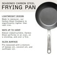 thumbnail image 3 of Made In Cookware - Seasoned 10" Blue Carbon Steel Frying Pan, 3 of 7