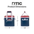 thumbnail image 5 of RTIC 10 Qt, Ultra-Tough Soft Cooler, Holds 12 Cans, Leakproof, Waterproof, Patriot, 5 of 8
