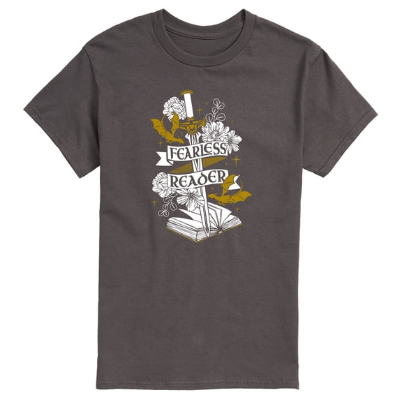 Instant Message - Fearless Reader Short Sleeve Graphic T-Shirt