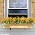 thumbnail image 4 of Sinhoon Artificial Fake Grass,12PCS Outdoor Faux Grasses Plastic Plants Greenery UV Resistant for Outside Home Windowbox Garden Office Patio Hanging Planter Front Porch Fall Décor (Yellow), 4 of 14