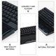 thumbnail image 5 of Reposamuñecas para teclado de juegos Soporte ergonómico para la muñeca del teclado para escribir, 5 of 6
