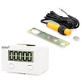 thumbnail image 4 of Electronic Digital 5 Counter Industrial Magnetic Sensor Switch Punch Counter, 4 of 5