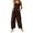 Coffee Palazzo Pants for Women, variant on Amtdh Women's Solid Color Pants Long Palazzo Pants Lightweight Pants Lady Beach Flowy Comfy Jogging Lounge Trousers Work Casual Going out Pants Khaki S