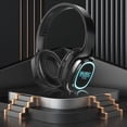 thumbnail image 4 of CXALSSY X3 Active Noise Cancelling Headphones, Over-Ear Headphones with Mic for Kids/Adults/Teen/School/TV, Black, 4 of 7