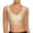 Beige, variant on Sngxgn Sport Bras Padded Strappy Cropped Bras for Yoga Workout Fitness Low Impact(Beige,XXL)