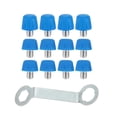 thumbnail image 2 of 12 piezas de clavos de repuesto para botas de fútbol, ​​clavos roscados antideslizantes Azul, 2 of 7