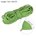 thumbnail image 2 of Raffia Paper Craft Rope Packing Rope 16.4 Yards Handmade Twisted Paper Craft String/Cord/Rope Light Green, 2 of 5