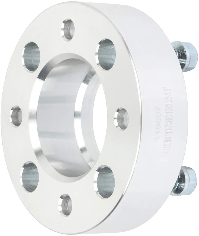 OCPTY Wheel Spacers Adapters 4x110 10x1.25 74 1.5 compatible with 2004-2006 Yamaha Bruin 350 2007-2013 Yamaha Grizzly 350 2007-2013 Yamaha Grizzly 450 