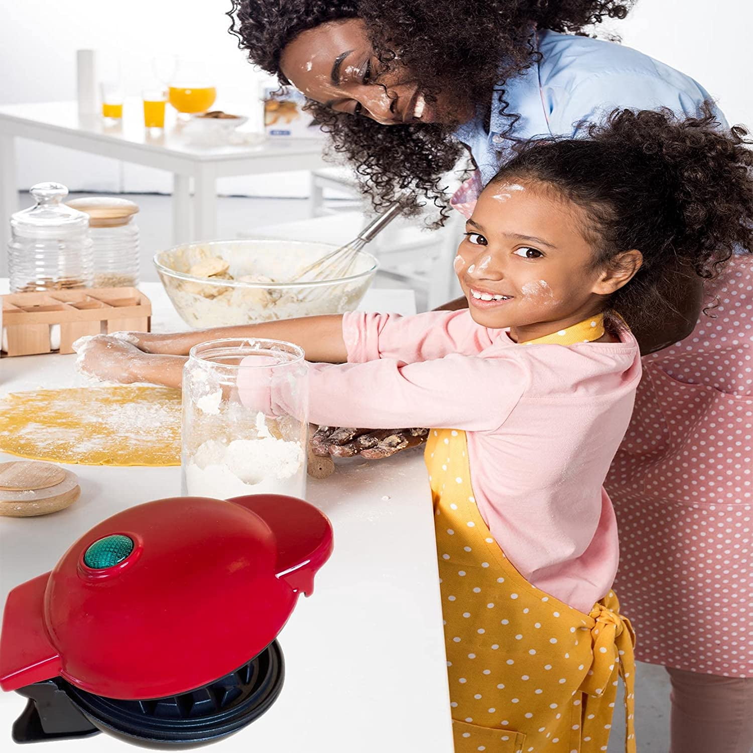 red waffle maker walmart