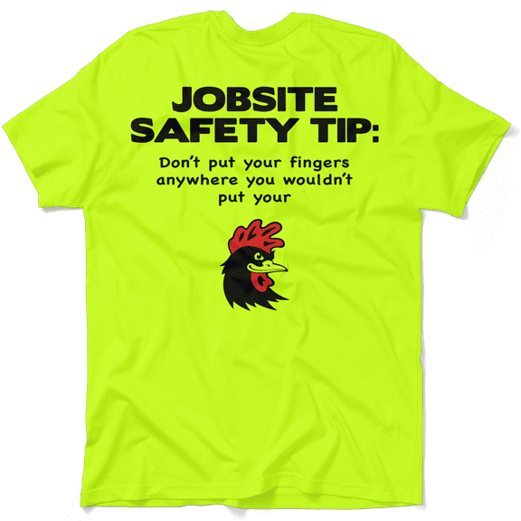 Jobsite - Safety Yellow Pocket T-Shirt