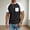 Black, variant on Men's T-Shirts Plus Size Short Sleeve Tee Mens Basic Pocket Solid Color Tops Slimming Waffle Henley Stretch Shirts Pink