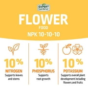 Expert Gardener Flower Plant Food Fertilizer 10-10-10, 4 lb.