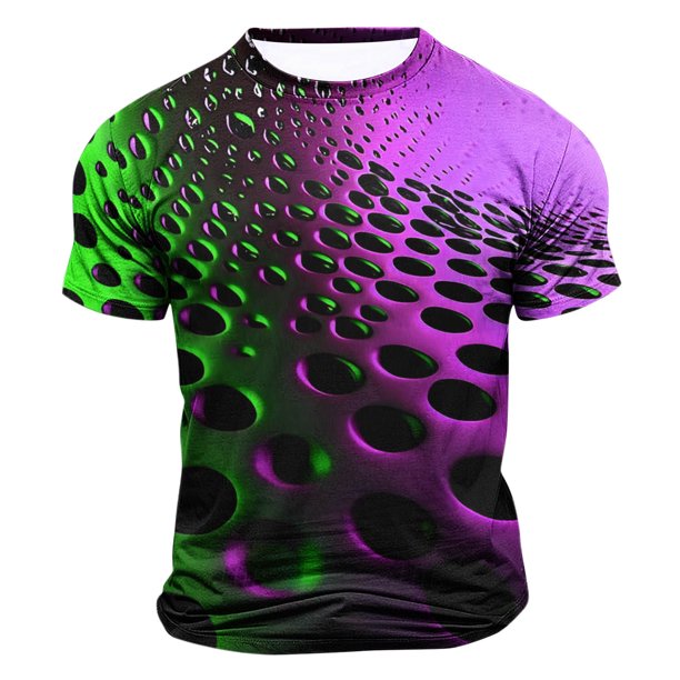 Tops para hombre, blusas y camisas de cuello redondo y manga corta para hombre, blusas casuales de moda para hombre, blusas deportivas de cuello redondo y manga corta, blusas de poliéster para hombre