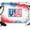 Red, Blue, White, variant on 7x5ft Photo Backdrop, Patriotic 250 Soft Polyester Backdrop Curtains Photography Backdrops, Blue Red American Flag Memorial Cream Wood Brushed Background for Photoshoots Studio Video Portrait Parties