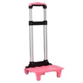 thumbnail image 2 of Mornei Backpack Trolley Foldable Aluminum Alloy Wheeled Hand Trolley Hand Cart Pink, 2 of 9