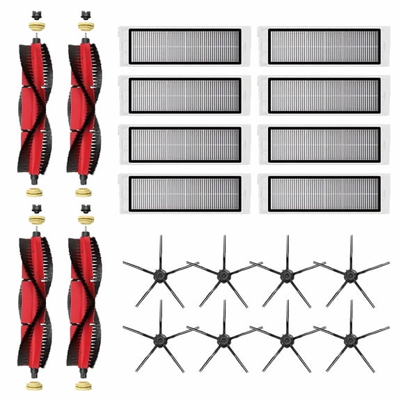 Replacement Parts Compatible for Roborock S6 Pure, S6, E4, S4 Max, S6 MaxV, S5, S5 Max, S4, E20 E25 E35 S50 Xiaomi Mijia Robot Vacuum