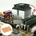 thumbnail image 6 of Uxcell Copper Heatsink with Conductive Adhesive for Solid SSD Cooler 40x26x3mm, 6 of 6