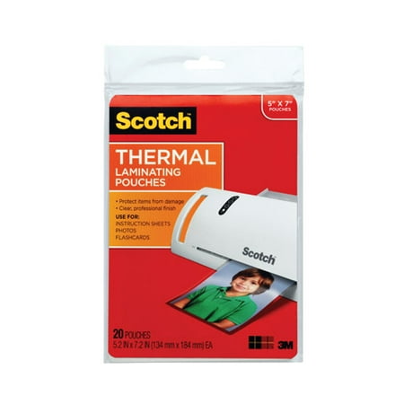 Thermal Pouches Photo 5X7 20Pk
