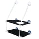thumbnail image 2 of Cama hamaca para ventana de gato para gatitos, ahorro de espacio, seguridad, montaje resistente Capa doble negra, 2 of 6